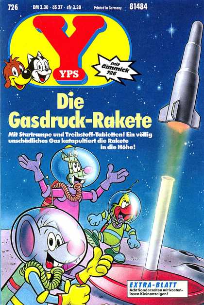 Yps - Die Gasdruck-Rakete