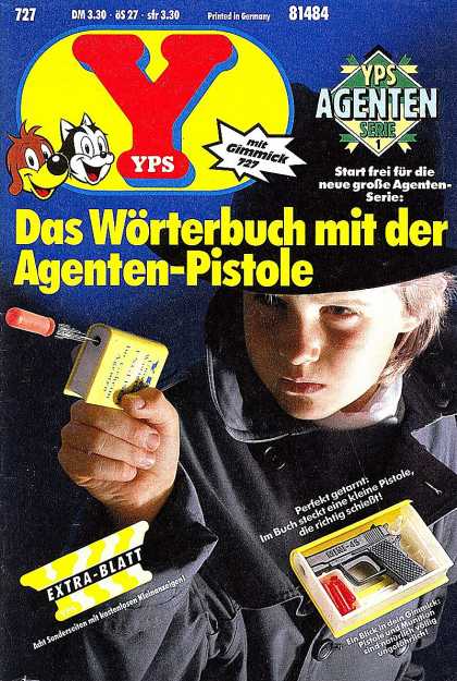 Yps - Das Wï¿½rterbuch mit der Agenten-Pistole