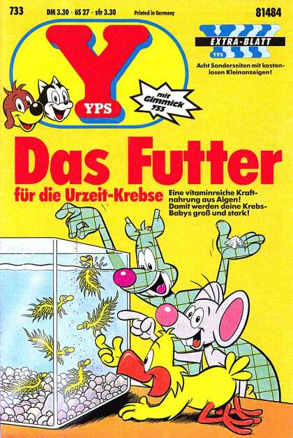 Yps - Das Futter fï¿½r die Urzeit-Krebse