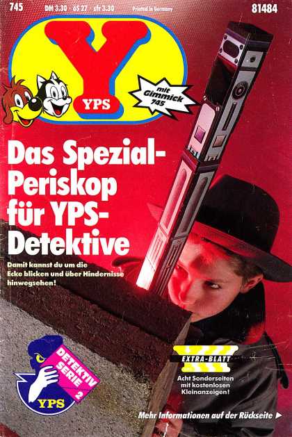 Yps - Das Spezial-Periskop fï¿½r YPS-Detektive - Cat - Dog - Mit Gimmick - Das Spezial - Hat