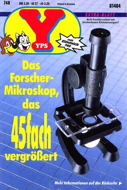 Yps - Das Forscher-Mikroskop, das 45fach vergrï¿½ï¿½ert