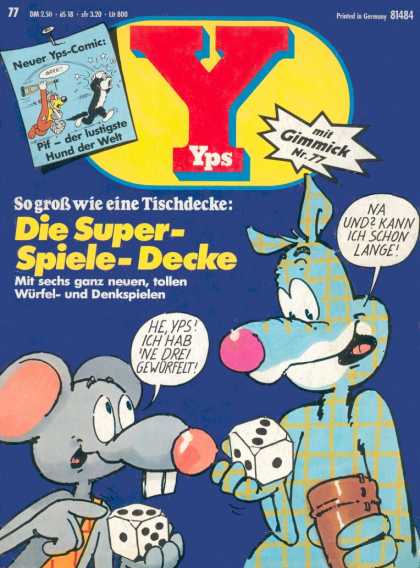 Yps - Die Super-Spiele-Decke