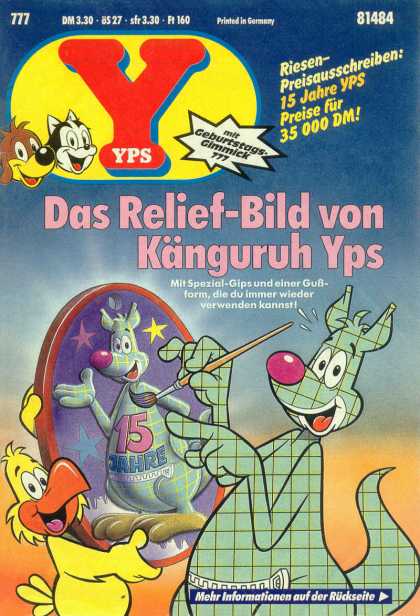 Yps - Das Relief-Bild von Kï¿½nguruh Yps