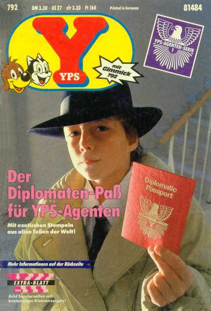 Yps - Der Diplomaten-Paï¿½ fï¿½r YPS-Agenten