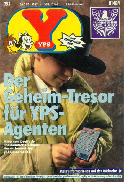 Yps - Der Geheim-Tresor fï¿½r YPS-Agenten