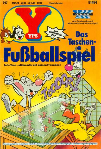 Yps - Das Taschen-Fuï¿½ballspiel