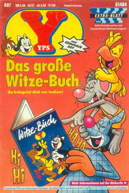 Yps - Das groï¿½e Witze-Buch - Cat - Dog - Bird - Mouse - Book