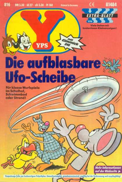 Yps - Die aufblasbare Ufo-Scheibe