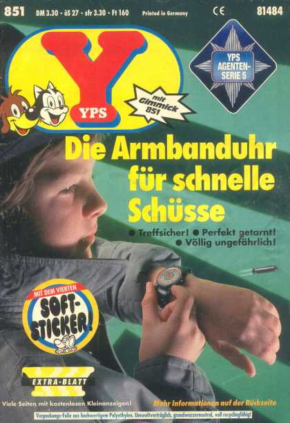 Yps - Die Armbanduhr fï¿½r schnelle Schï¿½sse