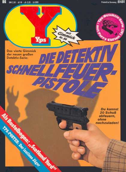 Yps - Die Detektiv-Schnellfeuer-Pistole - German - Gadget - Cult - 80s - Germany