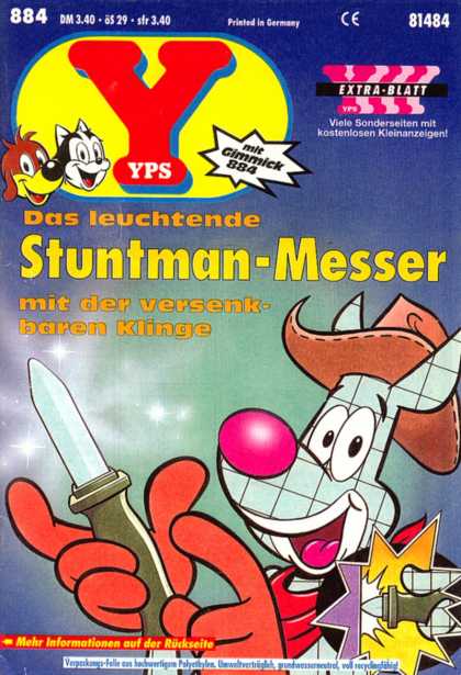 Yps - Das leuchtende Stuntman-Messer