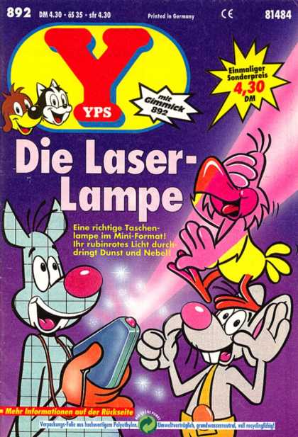 Yps - Die Laser-Lampe