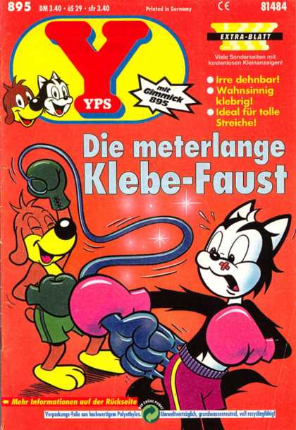 Yps - Die meterlange Klebe-Faust