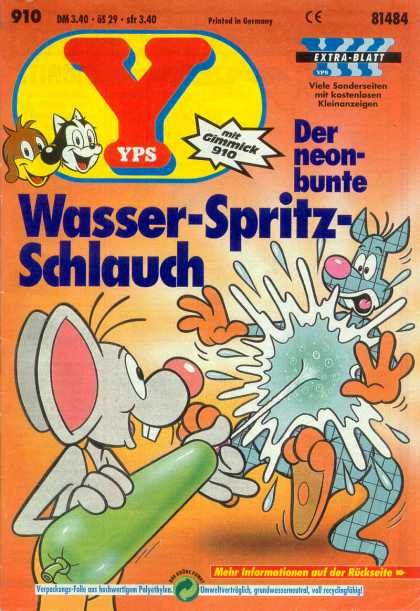 Yps - Der neon-bunte Wasser-Spritz-Schlauch