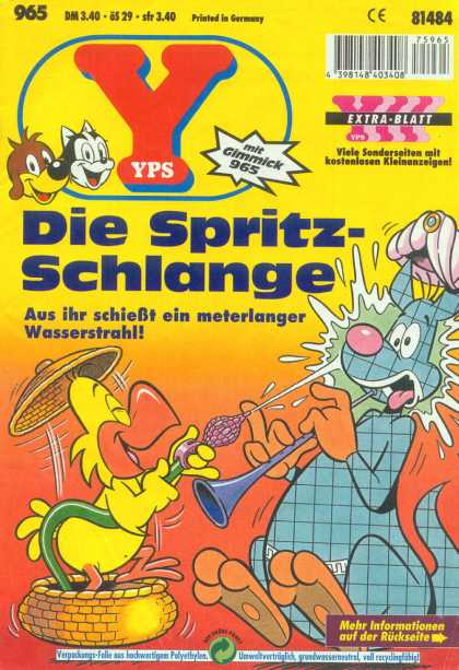 Yps - Die Spritz-Schlage - Dog - Cat - Y - Chick - Flute