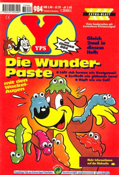 Yps - Die Wunder-Paste - Dogs - Worms - Sludge - Goo - Goop