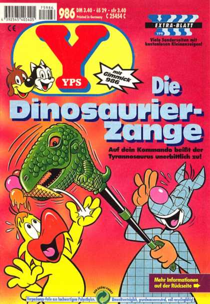 Yps - Die Dinosaurier-Zange