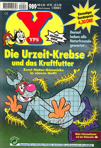 Yps - Die Urzeit-Krebse und das Kraftfutter