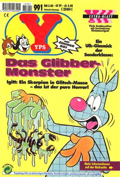 Yps - Das Glibber-Monster - Scorpion - Monster - Extra-blatt - Pink Nose - Pure Horror