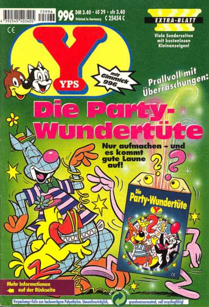 Yps - Die Party-Wundertï¿½te - German - Dog - Box - Quesion - Issue 996