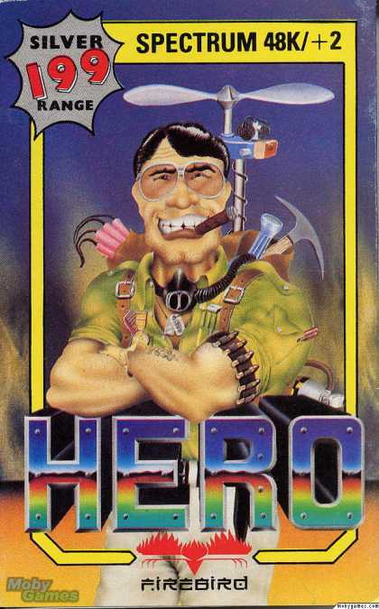 ZX Spectrum Games - H.E.R.O.