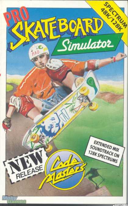 ZX Spectrum Games - Pro Skateboard Simulator