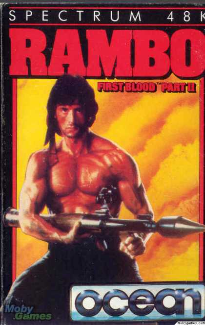 ZX Spectrum Games - Rambo: First Blood Part II