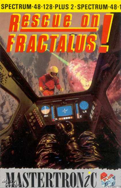 ZX Spectrum Games - Rescue on Fractalus!