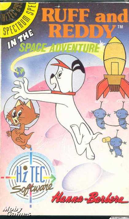 ZX Spectrum Games - Ruff and Reddy in the Space Adventure