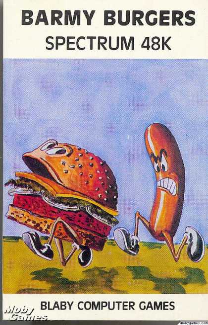 ZX Spectrum Games - Barmy Burgers