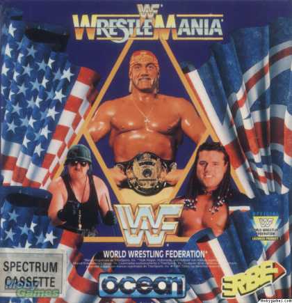 ZX Spectrum Games - WWF Wrestlemania