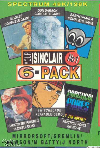 ZX Spectrum Games - Your Sinclair 6-Pack March 1991