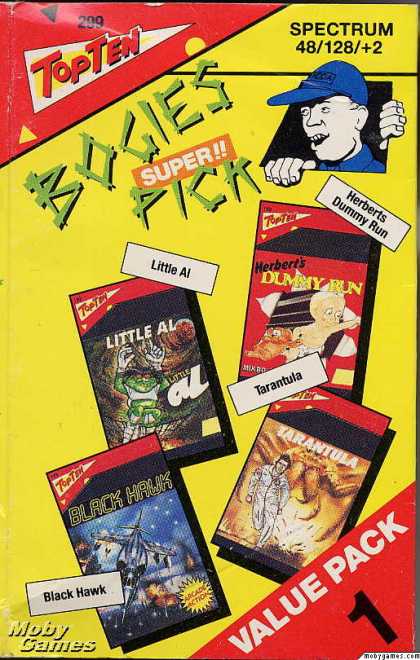 ZX Spectrum Games - Bogie's Super Pick: Value Pack 1