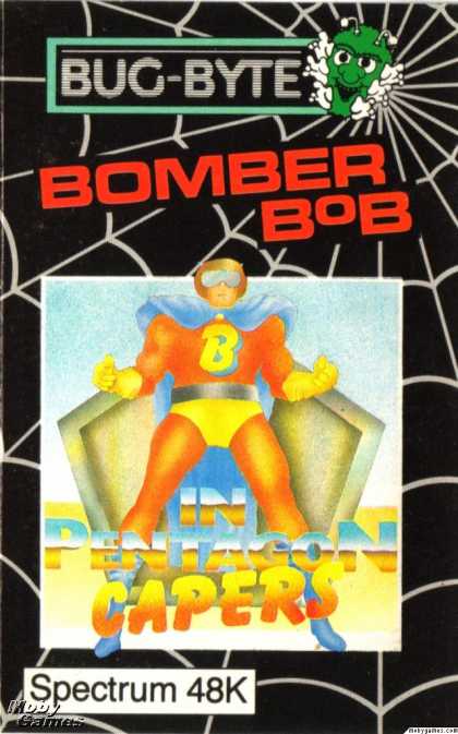ZX Spectrum Games - Bomber Bob In Pentagon Capers