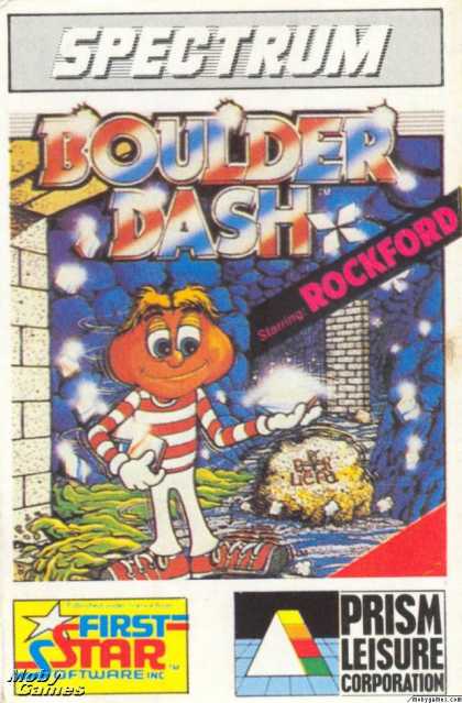 ZX Spectrum Games - Boulder Dash
