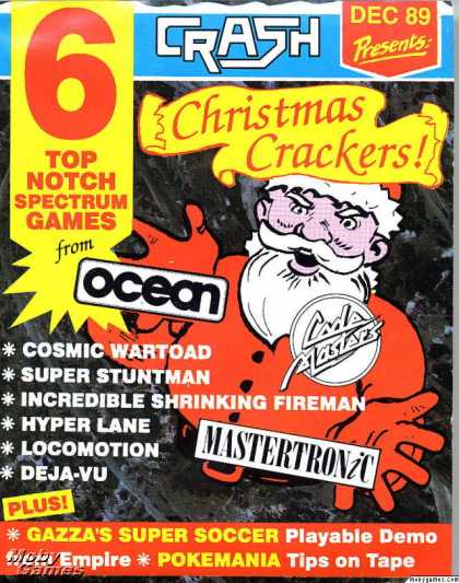 ZX Spectrum Games - Crash Presents December 1989